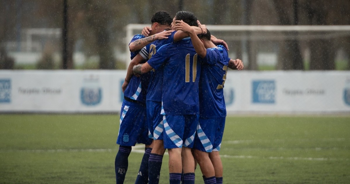 Selecciones juveniles: doble triunfo ante Uruguay en Ezeiza