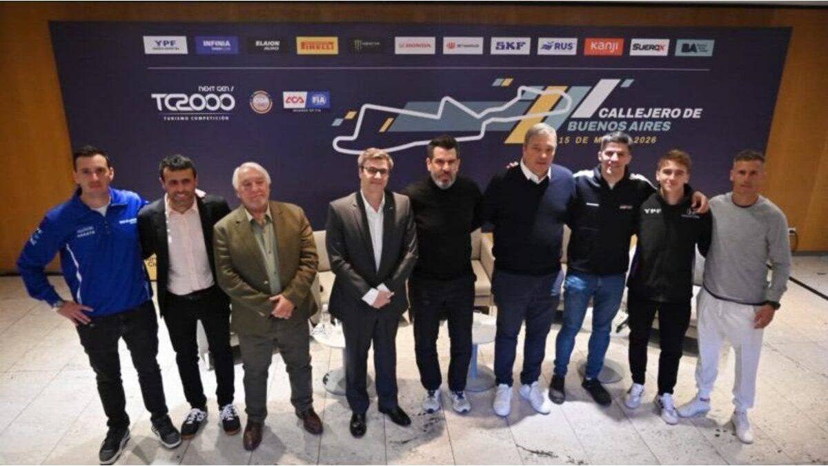 El TC2000 correrá en un circuito callejero en la zona sur