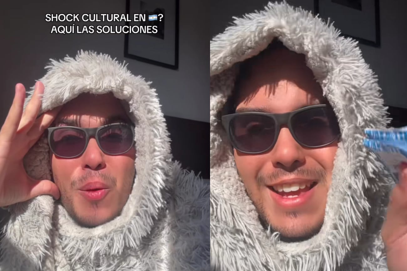 “Es distinto a todo”: un venezolano en Argentina se volvió viral por sus consejos para evitar el “shock cultural”
