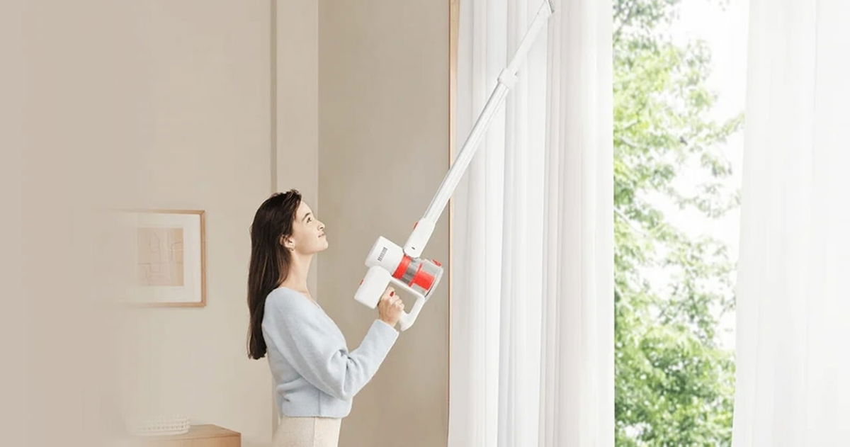 Este aspirador escoba sin cables de Xiaomi es una compra de la que nunca te arrepentirás: no puede ser más barato y tiene una puntuación perfecta