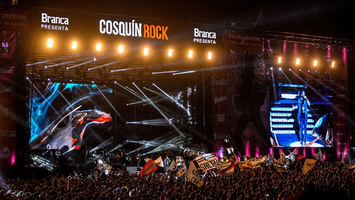 Cosquín Rock 2026 anuncia los displays de Ferdinand, Babasónicos, Lali y Abel Pintos