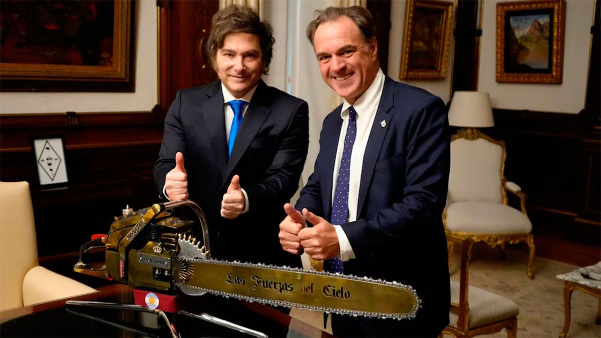Milei recibió en la Casa Rosada al historiador británico Niall Ferguson y reafirmaron su alianza
