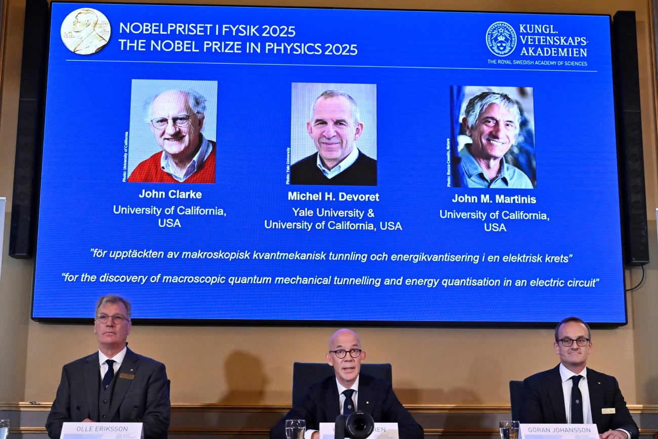 El Nobel de Física es para tres científicos cuyo descubrimiento  impulsa a la tecnología cuántica moderna