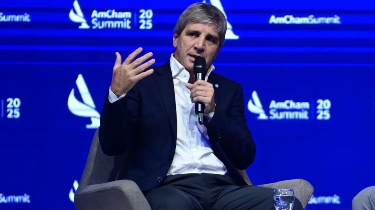 Luis Caputo negó la dolarización y aseguró que Estados Unidos respalda al gobierno