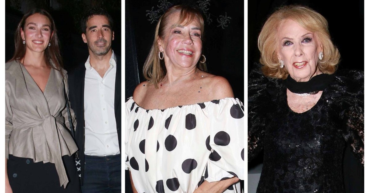 Marcela Tinayre cumplió 75 años y lo celebró en la noche de Halloween: de Mirtha Legrand a Nacho Viale, todos los appears to be