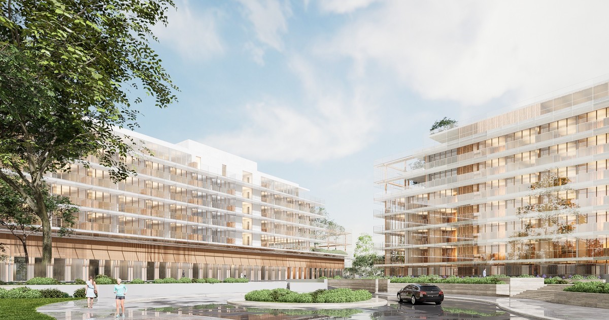 Nuevo complejo de usos mixtos en un macrolote de Nordelta