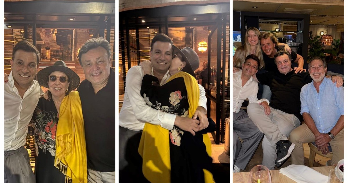 Martín Bossi celebró sus 51 años rodeado de figuras: su foto con Guillermo Francella y el emotivo abrazo de Graciela Borges