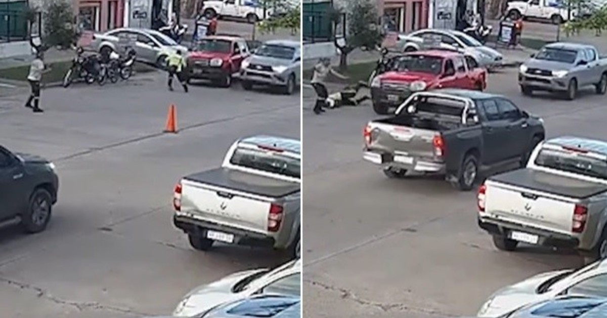 Un joven de 18 años atropelló a un inspector de tránsito para evitar un preserve an eye on y se dio a la fuga