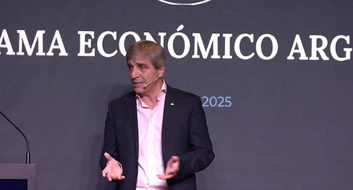 Luis Caputo defendió el rumbo económico: «La estabilidad es la mejor política industrial»