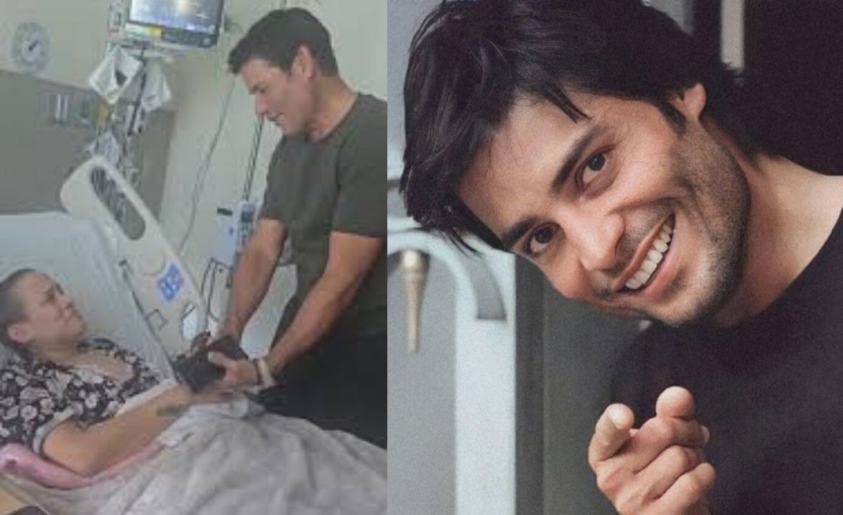 El conmovedor gesto de Chayanne: visitó a una fan internada con cáncer que no pudo ir a su bid