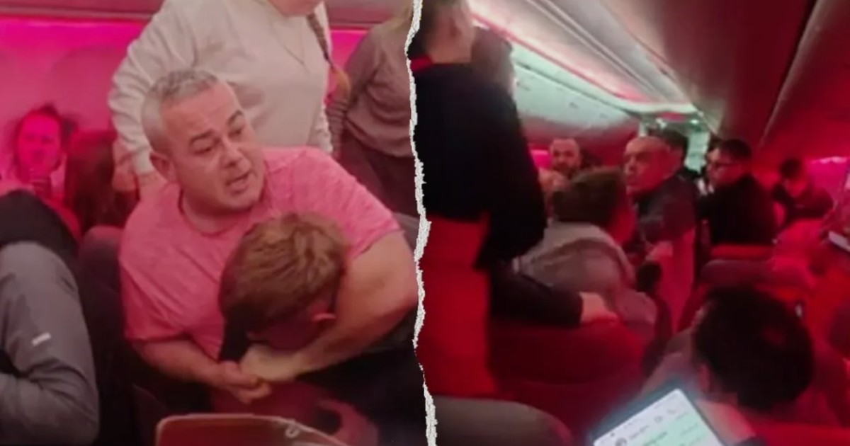 La tremenda pelea entre los pasajeros de un avión a 9.000 metros de altura