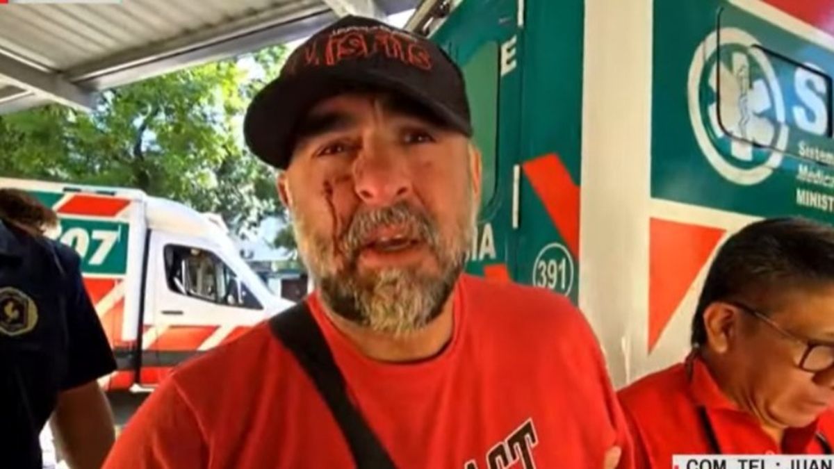 Salvaje agresión policial contra el equipo de A24: el estado de salud del camarógrafo y la cronista