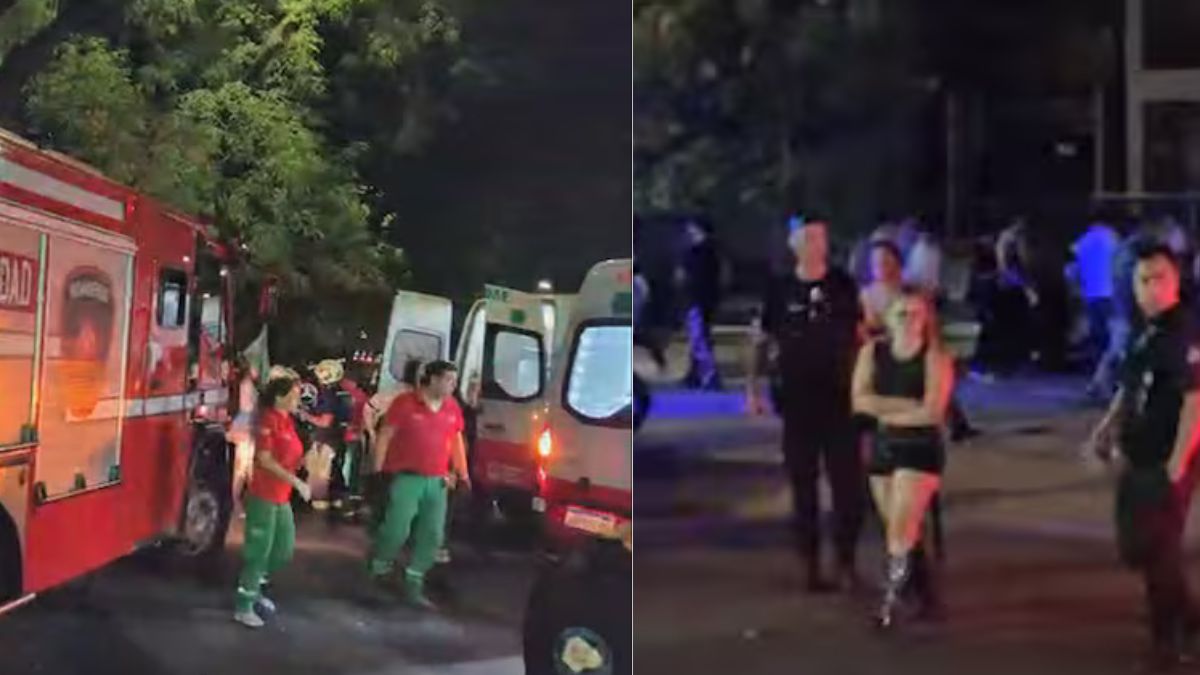 Impactante video: así fue el momento en que se derrumbó el escenario en el boliche de la Costanera