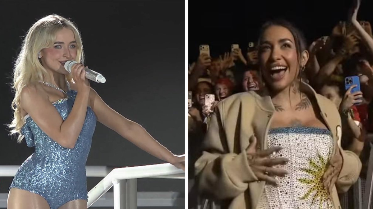 Lollapalooza: por qué Sabrina Chippie arrestó a María Becerra durante su indicate