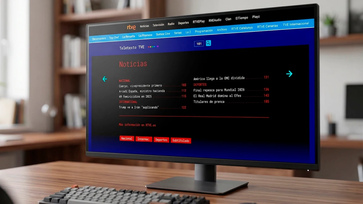Teletexto online: cómo verlo gratis desde el móvil o el ordenador