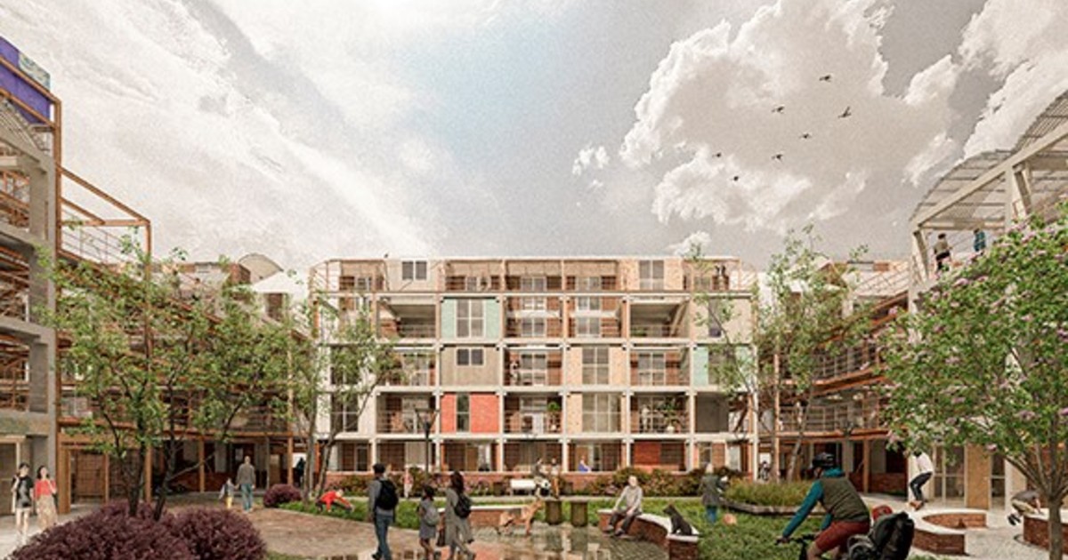 3° Mención Premio Clarín SCA para Estudiantes: Viviendas para barrios emergentes