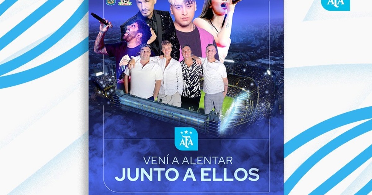 Los reveals musicales que acompañarán al último amistoso de Argentina