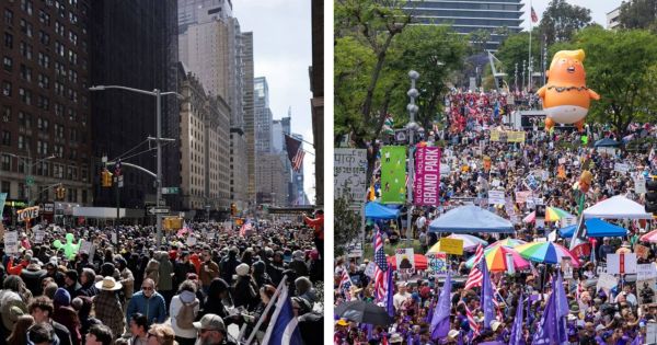 Estados Unidos: nueva jornada de protestas contra Donald Trump termina con más de 80 detenidos