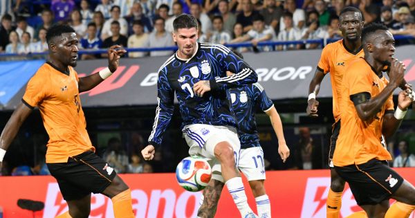 De Paul se despegó de Chiqui Tapia tras la victoria de Argentina: «No hacemos política»