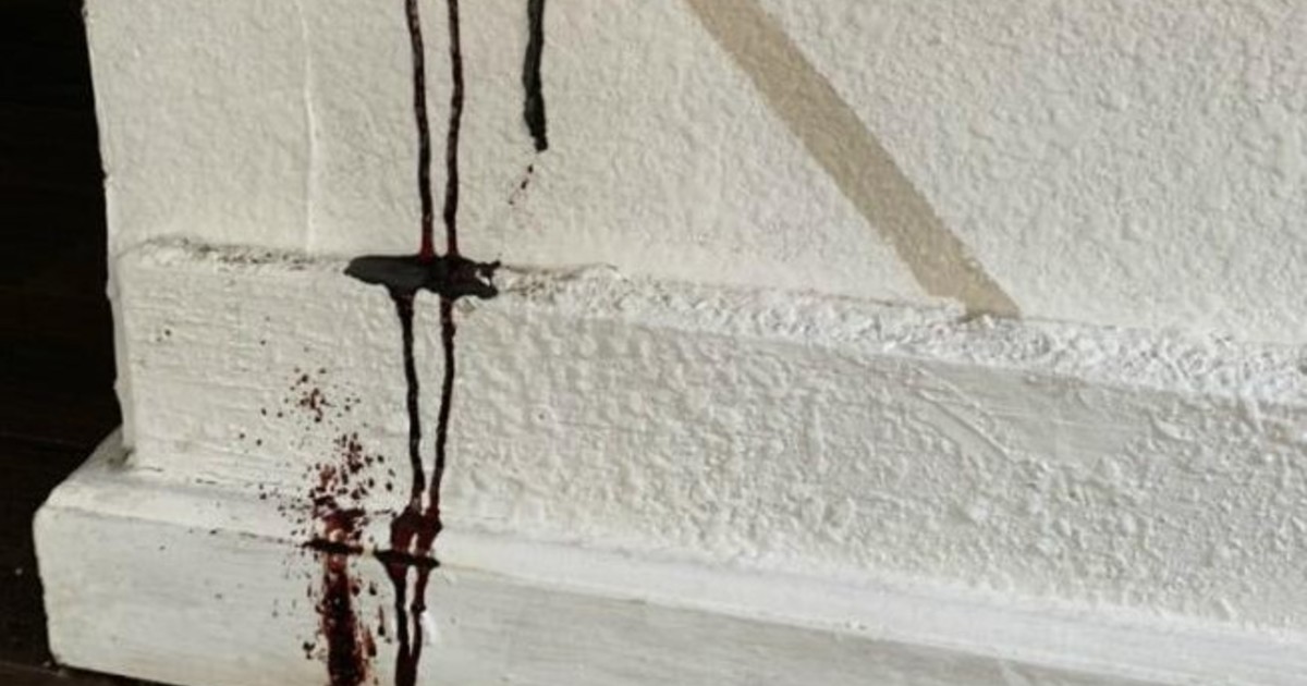 El techo de su casa chorreaba una sustancia negra y descubrió su terrible origen