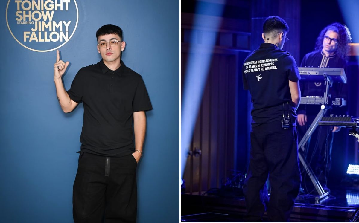 Así fue el negate de Trueno en lo de Jimmy Fallon