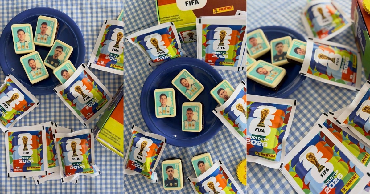 Para comerte mejor: las figuritas de Messi de chocolate y dulce leche