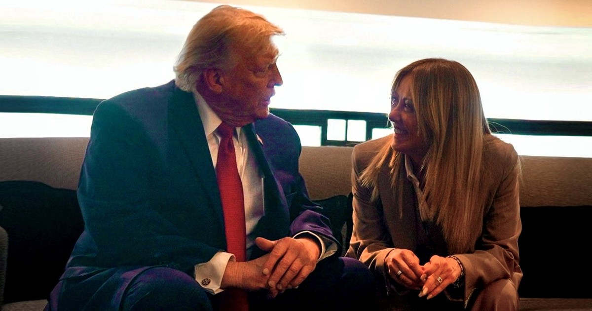 Nuevo round: Trump dijo que Meloni quiere ser su amiga para levantar su imagen pero la italiana le sugirió que se concentre en la suya