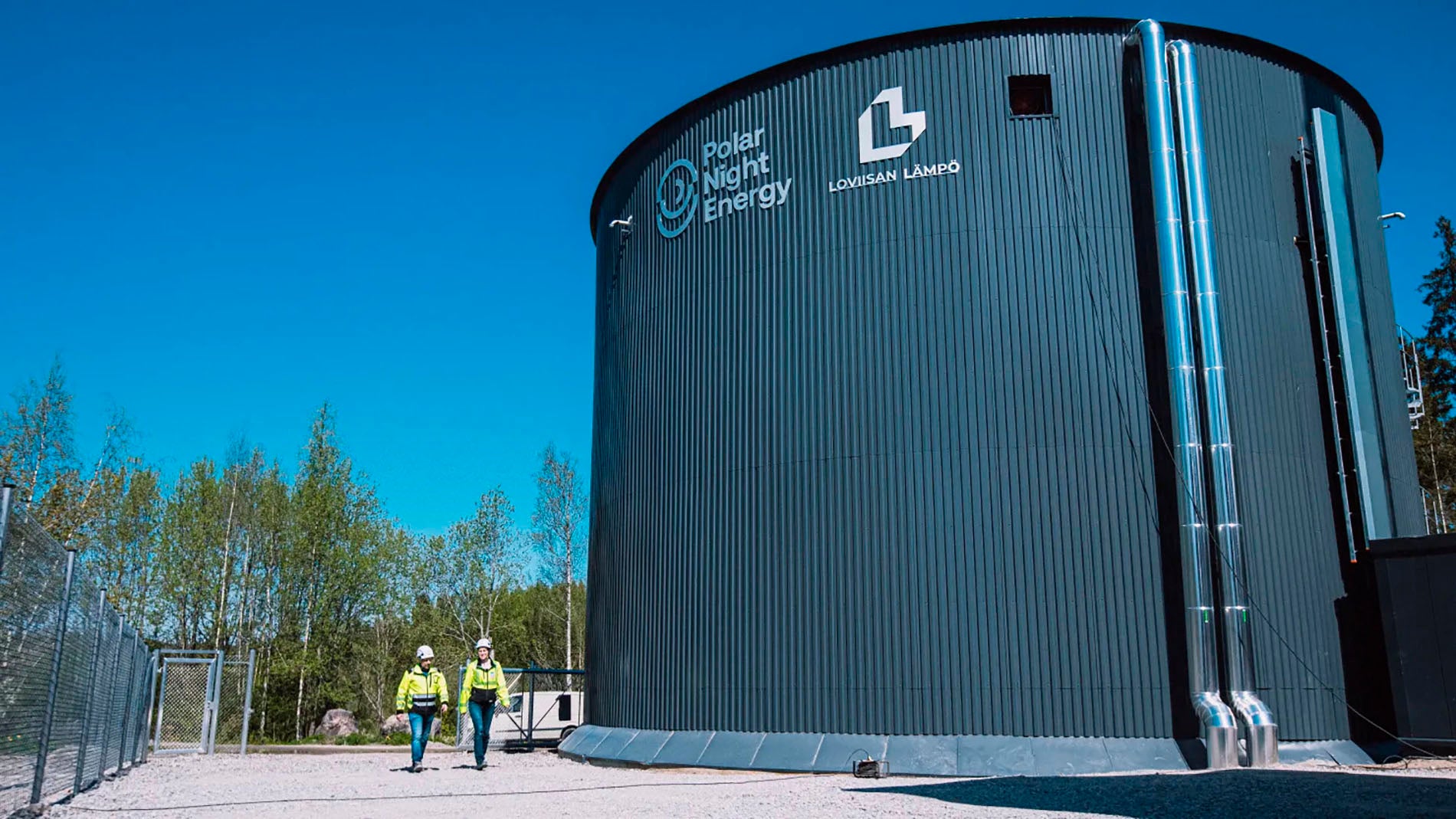 Un pequeño pueblo de Finlandia estrena la batería de arena más grande del mundo