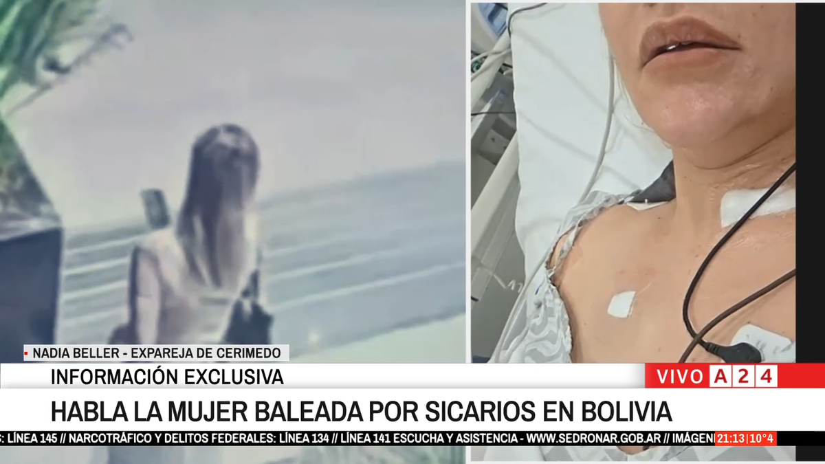 Exclusivo A24, la acusación de Nadia Beller contra Fernando Cerimedo: «La ex pareja filtró los audios de Andis»