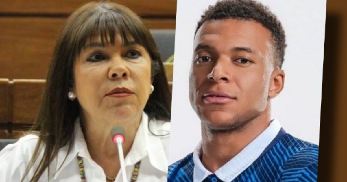 Feroz cruce entre Mbappé y una senadora paraguaya por su ataque racista: «En vez de leche materna chupaba cocos y lo más instruido que escuchó eran chimpancés»