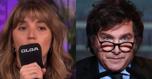 Marti Benza pidió al aire que le saquen Twitter a Milei: «Cualquiera es Presidente» y desató la polémica en Olga