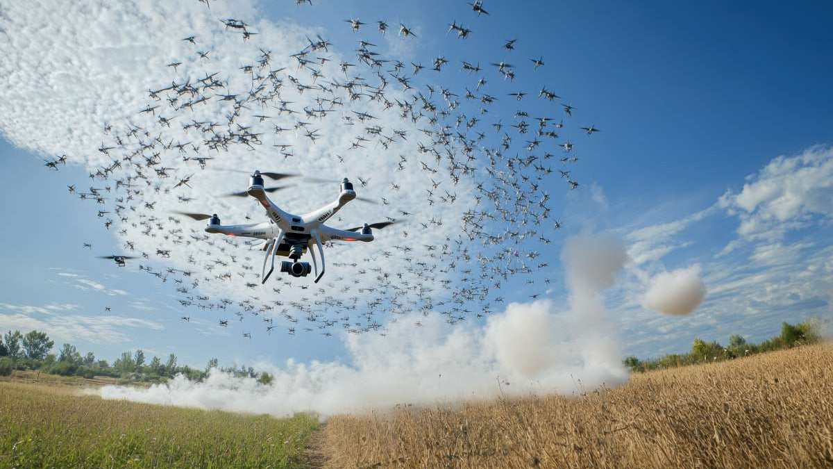 Los enjambres de drones ya no serán un problema: este escudo de seis millones de euros revolucionará la lucha contra ellos