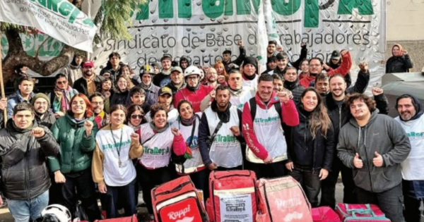 La dura realidad de los trabajadores de reparto: cobran entre 1.500 y 2.000 pesos por hora