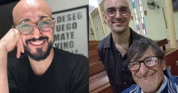 Abel Pintos visitó el Cottolengo Don Orione antes de su showcase al papa León XIV: las fotos